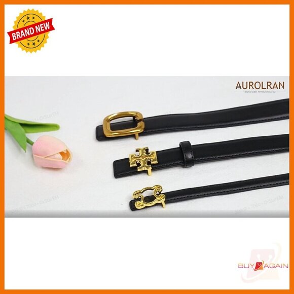 Luxury PU Leather Belt for Women - Dress & Jeans - Classic Metal Buckle main image 6